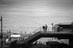 Scarborough Beach North Yorkshire Town in England