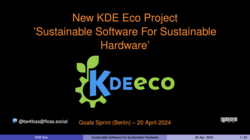 KDE Eco