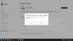 windows update interface