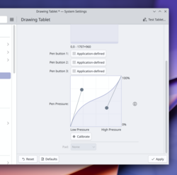 drawing tablet system settings