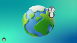 Earth and Penguin