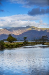 Derwent Water Walk in the Lake District, Cumbria, England