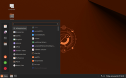 Ubuntu Cinnamon interface