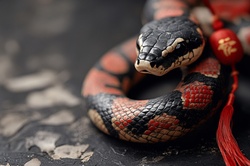 Background image for Chinese New Year, the year of the wood snake.