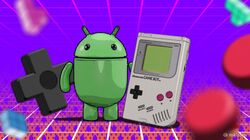 Bugdroid and Gameboy