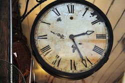 Old antique clock