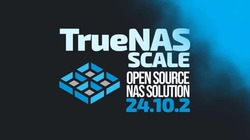 TrueNAS SCALE 24.10.2 open-source NAS solution
