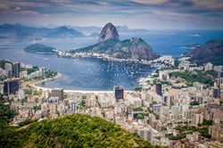 A piece of paradise in the heart of Brazil This stunning image captures the iconic beauty of Rio de Janeiro