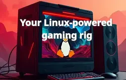 penguin on the screen