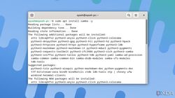 installing Samba