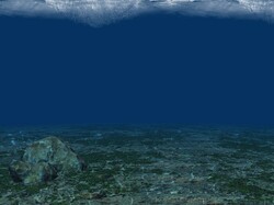 Underwater Blank Scenery, ready for your underwater imagination and design, have fun with this watery background