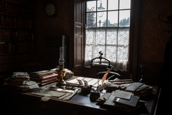 Vintage office of a solicitor or lawyer