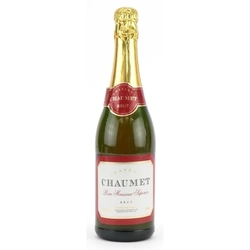 Bottle of Chateau Chaumet Brut sparkling perry