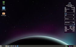 Hereâs the desktop background I chose for my antiX experience