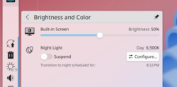 Desktop Effects page