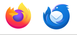 Firefox and Thunderbird logos