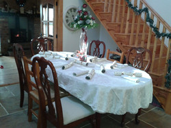 Christmas Dinner Table