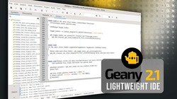 Geany 2.1 Lightweight IDE 
