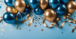 Background With Balloons