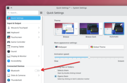 System settings