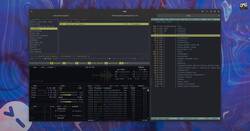 An older version of Ghostty running on Ubuntu 24.04 LTS