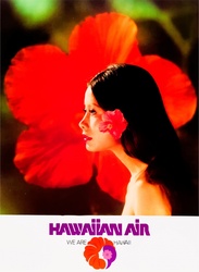 Vintage Hawaii Travel Poster