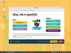 Ahoy, this is openSUSE