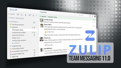 Zulip interface