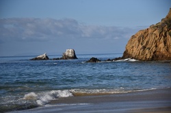 Laguna beach California landscape view