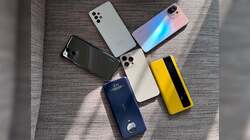 Smartphones from Apple, Nokia, Xiaomi, Samsung, Realme and Oppo