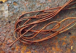 Metal iron rusted rust texture erosion macro photography closeup detail