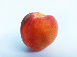 View of a peach