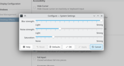 configure system settings