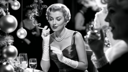 Vintage Christmas party