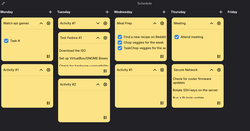 Schedule app