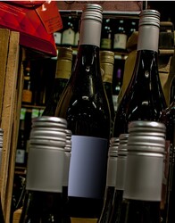 Wine bottles