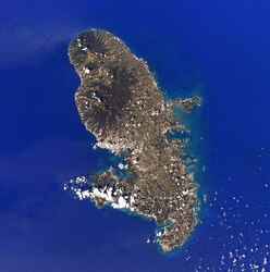 Martinique from above