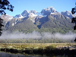 Mirror Lakes, New Zealand