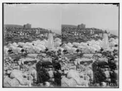 Photographs of the Samaritan Passover on Mount Gerizim (1917)