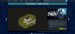 STEAMOS plus Linux Titles