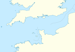 English Channel location map