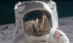 Photo from Apollo 11 mission