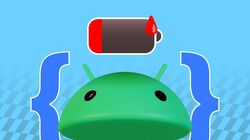 bugdroid and battery