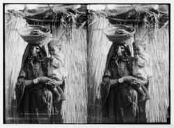 Mother and baby in Beersheba