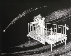 Children Fairyland Vintage Art