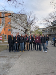 Non-planned group photo of Sprint attendees, a few are missing. Apologies