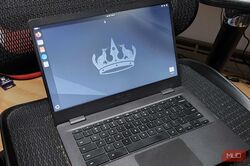 Ubuntu installed in a laptop