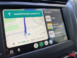 Android Auto display