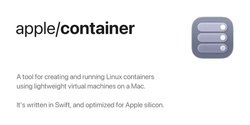 Apple introduces container machines