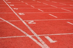 Treadmill For Running At The Stadium
